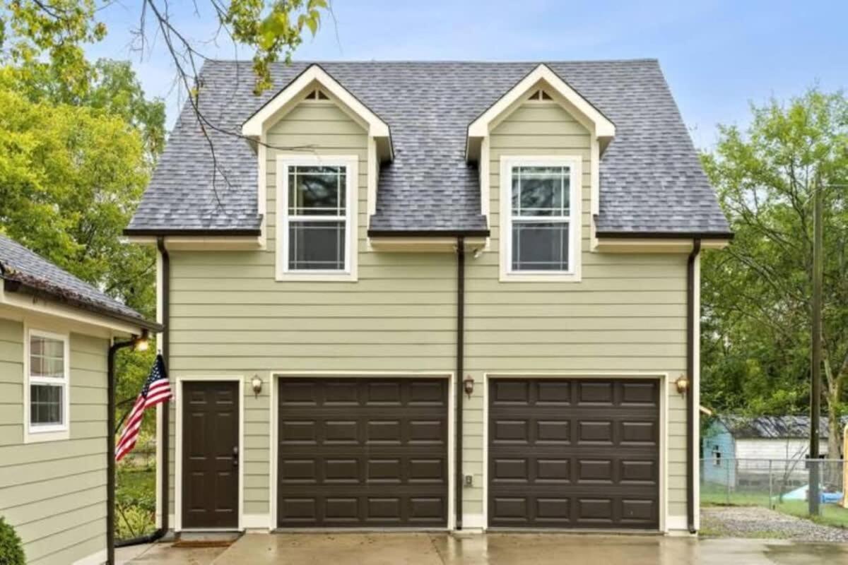 Ferienwohnung The Campbell Carriage House Clarksville Exterior foto